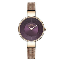 Charger l'image dans la galerie, IBSO Brand 6.5MM Ultra-Thin Quartz Watch Women Stainless Steel Mesh And Leather Strap Women Watches 2019 Fashion Montre Femme