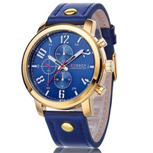 Charger l'image dans la galerie, Men Watch Sport 30M Waterproof Fashion Wristwatch Montre Homme Genuine Leather Relojes Hombre 2018 Quartz Male Business Watch