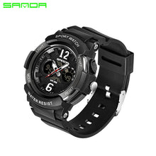 Charger l'image dans la galerie, SANDA Women Sports Watches Fashion Waterproof LED Multifunction Digital Wristwatches Quartz Watch Montre Femme Relogio Feminino