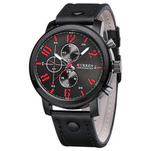Charger l'image dans la galerie, Men Watch Sport 30M Waterproof Fashion Wristwatch Montre Homme Genuine Leather Relojes Hombre 2018 Quartz Male Business Watch