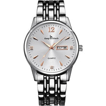 Charger l'image dans la galerie, KEEP IN Touch Watch Men Quartz Waterproof Fashion Casual Calendar Mens Watches Top Brand Luxury Stainless Steel montre homme