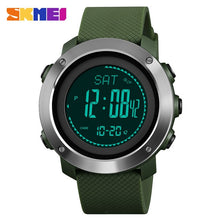 Charger l'image dans la galerie, SKMEI Altimeter Barometer Thermometer Altitude Men Digital Watches Sports Clock Climbing Hiking Wristwatch Montre Homme 1418