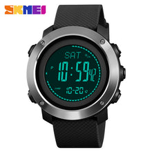 Charger l'image dans la galerie, SKMEI Altimeter Barometer Thermometer Altitude Men Digital Watches Sports Clock Climbing Hiking Wristwatch Montre Homme 1418