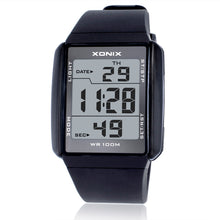 Charger l'image dans la galerie, Hot!!! Men Sports Watches Waterproof 100m Outdoor Fun Multifunction Digital Watch Swimming Running LED Wristwatch Montre Homme
