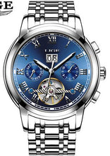 Charger l'image dans la galerie, LIGE Mens Watches Top Brand Luxury Automatic Mechanical Watch Men Business Full Steel Waterproof Sport Wrist Watch Montre Homme