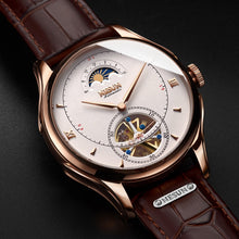 Charger l'image dans la galerie, Automatic Mechanical Watch Men Switzerland Nesun Tourbillion Men's Watches Luxury Brand Skeleton Watch sapphire montre homme