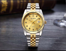 Charger l'image dans la galerie, 2018 WLISTH Brand Date Waterproof Crystals Men Watch Steel Wrist Watch Business Lover's Dress Gift Watches Montre Homme Reloj