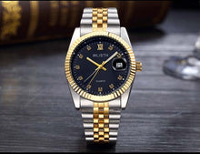Charger l'image dans la galerie, 2018 WLISTH Brand Date Waterproof Crystals Men Watch Steel Wrist Watch Business Lover's Dress Gift Watches Montre Homme Reloj