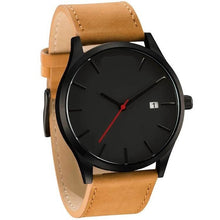 Charger l'image dans la galerie, new Fashion big Dial Military Quartz Men Watch Leather Sport watches High Quality Clock Wristwatch montre homme horloges vrouwen