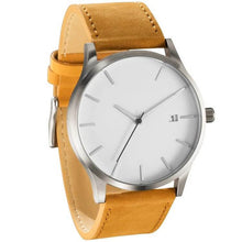Charger l'image dans la galerie, new Fashion big Dial Military Quartz Men Watch Leather Sport watches High Quality Clock Wristwatch montre homme horloges vrouwen