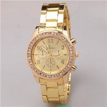 Charger l'image dans la galerie, Geneva Classic Luxury Rhinestone Watch Women Watches Fashion Ladies Watch Women's Watches Clock Relogio Feminino Reloj Mujer