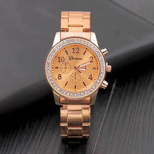 Charger l'image dans la galerie, Geneva Classic Luxury Rhinestone Watch Women Watches Fashion Ladies Watch Women's Watches Clock Relogio Feminino Reloj Mujer