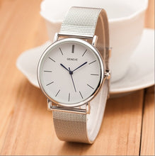 Charger l'image dans la galerie, 2019 Luxury Women Metal Mesh Watch Simplicity Classic Wrist Fashion Casual Quartz High Quality Women's Watches Relogio Masculino