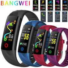 Charger l'image dans la galerie, BANGWEI Women Smart Watch Men IP68 Waterproof Sport Fitness tracker Multifunctional Smartwatch LED Color Touch Watch Montre homm