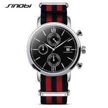 Charger l'image dans la galerie, SINOBI Sports Men's Chronograph Wristwatch Males Geneva Quartz Watches Riding Clocks 2019 James Bond 007 Montre Homme Furious