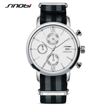 Charger l'image dans la galerie, SINOBI Sports Men's Chronograph Wristwatch Males Geneva Quartz Watches Riding Clocks 2019 James Bond 007 Montre Homme Furious