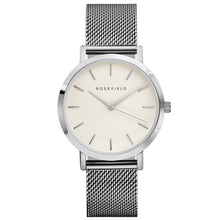 Charger l'image dans la galerie, ROSEFIELD Mesh Stainless Steel Watches Women Top quartz watch Brand Luxury Casual Clock Ladies Wrist Watch Relogio Feminino Gift