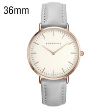 Charger l'image dans la galerie, ROSEFIELD Mesh Stainless Steel Watches Women Top quartz watch Brand Luxury Casual Clock Ladies Wrist Watch Relogio Feminino Gift