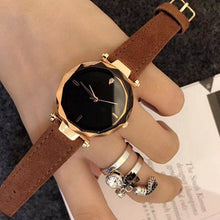 Charger l'image dans la galerie, Relojes mujer Women's Watch Fashion Casual Ladies Watches Frosted Leather waterproof Women Watch Quartz Girls Wristwatches Clock