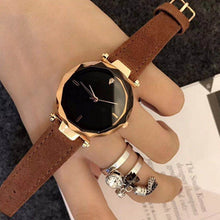 Charger l'image dans la galerie, Relojes mujer Women's Watch Fashion Casual Ladies Watches Frosted Leather waterproof Women Watch Quartz Girls Wristwatches Clock