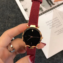 Charger l'image dans la galerie, Relojes mujer Women's Watch Fashion Casual Ladies Watches Frosted Leather waterproof Women Watch Quartz Girls Wristwatches Clock