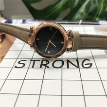 Charger l'image dans la galerie, Relojes mujer Women's Watch Fashion Casual Ladies Watches Frosted Leather waterproof Women Watch Quartz Girls Wristwatches Clock