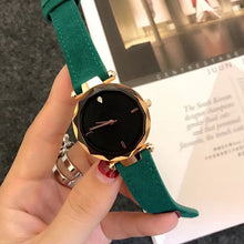 Charger l'image dans la galerie, Relojes mujer Women's Watch Fashion Casual Ladies Watches Frosted Leather waterproof Women Watch Quartz Girls Wristwatches Clock