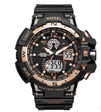 Charger l'image dans la galerie, SMAEL Waterproof Sports Men Watches Shock Watch relogio Military Army Man Wristwatch Digital montre homme Electronic Watch Clock