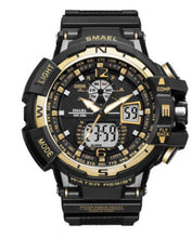 Charger l'image dans la galerie, SMAEL Waterproof Sports Men Watches Shock Watch relogio Military Army Man Wristwatch Digital montre homme Electronic Watch Clock