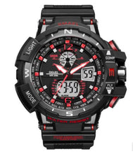 Charger l'image dans la galerie, SMAEL Waterproof Sports Men Watches Shock Watch relogio Military Army Man Wristwatch Digital montre homme Electronic Watch Clock