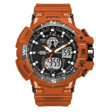 Charger l'image dans la galerie, SMAEL Waterproof Sports Men Watches Shock Watch relogio Military Army Man Wristwatch Digital montre homme Electronic Watch Clock