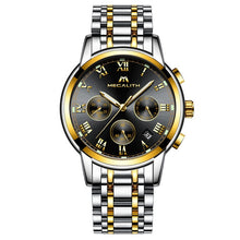 Charger l'image dans la galerie, MEGALITH Luxury Luminous Watches Men Waterproof Stainless Steel Analogue Wrist Watch Chronograph Date Quartz Watch Montre Homme