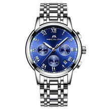 Charger l'image dans la galerie, MEGALITH Luxury Luminous Watches Men Waterproof Stainless Steel Analogue Wrist Watch Chronograph Date Quartz Watch Montre Homme