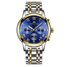 Charger l'image dans la galerie, MEGALITH Luxury Luminous Watches Men Waterproof Stainless Steel Analogue Wrist Watch Chronograph Date Quartz Watch Montre Homme