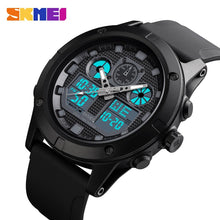 Charger l'image dans la galerie, SKMEI Outdoor Sport Watch Men Digial Watches Military 5Bar Waterproof Luminous Dual Display Wristwatch montre homme 1514