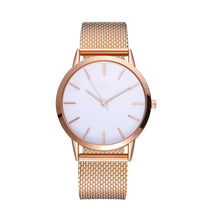Charger l'image dans la galerie, Montre Femme Modern Fashion Black Quartz Watch Women Mesh Stainless Steel Bracelet High Quality Casual Wrist Watch for Woman #A