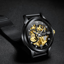 Charger l'image dans la galerie, Skeleton Watch 2019 New FNGEEN Sport Mechanical Watch Luxury Watch Mens Watches Top Brand Montre Homme Clock Men Automatic Watch