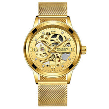 Charger l'image dans la galerie, Skeleton Watch 2019 New FNGEEN Sport Mechanical Watch Luxury Watch Mens Watches Top Brand Montre Homme Clock Men Automatic Watch