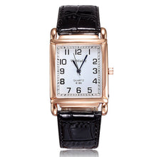 Charger l'image dans la galerie, Women WOMAGE Classic Square Shape Figure PU Watchband Wristwatch Quartz Watch Women Watches Relogio Feminino Montre Femme hv5n