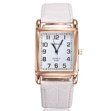 Charger l'image dans la galerie, Women WOMAGE Classic Square Shape Figure PU Watchband Wristwatch Quartz Watch Women Watches Relogio Feminino Montre Femme hv5n