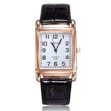 Charger l'image dans la galerie, Women WOMAGE Classic Square Shape Figure PU Watchband Wristwatch Quartz Watch Women Watches Relogio Feminino Montre Femme hv5n
