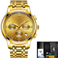 Charger l'image dans la galerie, Montre Homme  Watch Men Luxury Brand LIGE Chronograph Men Sport Watch Waterproof Full Steel Quartz Men Watches Relogio Masculino