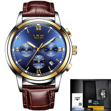 Charger l'image dans la galerie, Montre Homme  Watch Men Luxury Brand LIGE Chronograph Men Sport Watch Waterproof Full Steel Quartz Men Watches Relogio Masculino