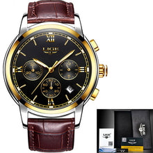 Charger l'image dans la galerie, Montre Homme  Watch Men Luxury Brand LIGE Chronograph Men Sport Watch Waterproof Full Steel Quartz Men Watches Relogio Masculino