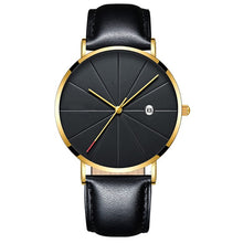 Charger l'image dans la galerie, Men Black Sport Mesh Belt Calendar Watch Relogio Masculino Minimalist Mens Watches Brand Relogios Reloj Hombre Montre Homme 2019