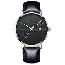 Charger l'image dans la galerie, Men Black Sport Mesh Belt Calendar Watch Relogio Masculino Minimalist Mens Watches Brand Relogios Reloj Hombre Montre Homme 2019