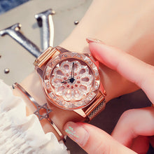 Charger l'image dans la galerie, Luxury Quartz Watches Women Mesh Magnetic Stainless Steel Bracelet 2019 High Quality Casual Wrist Watch for Woman Montre Femme