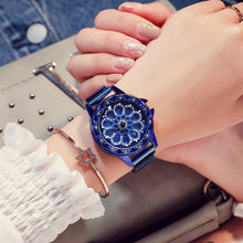 Charger l'image dans la galerie, Luxury Quartz Watches Women Mesh Magnetic Stainless Steel Bracelet 2019 High Quality Casual Wrist Watch for Woman Montre Femme