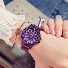 Charger l'image dans la galerie, Luxury Quartz Watches Women Mesh Magnetic Stainless Steel Bracelet 2019 High Quality Casual Wrist Watch for Woman Montre Femme