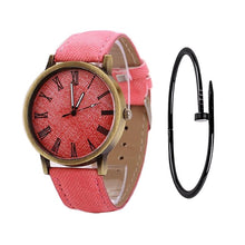 Charger l'image dans la galerie, New Arrive Simple Fashion Women Watch Women Quartz Wristwatch Lady Watch Relogio Feminino Montre Femme Horloge Zegarek Damski
